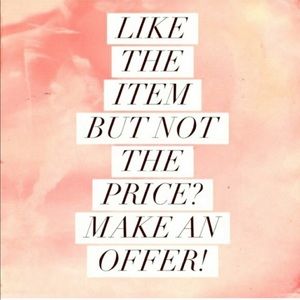 Open to all offers!!